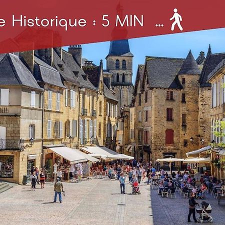 Le Spicy 2 Minutes Centre Historique Parking Apartment Sarlat-la-Caneda Bagian luar foto